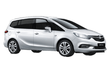 Car Hire Surbiton - Vauxhall Zafira 5 + 2 - Minibus hire Surbiton